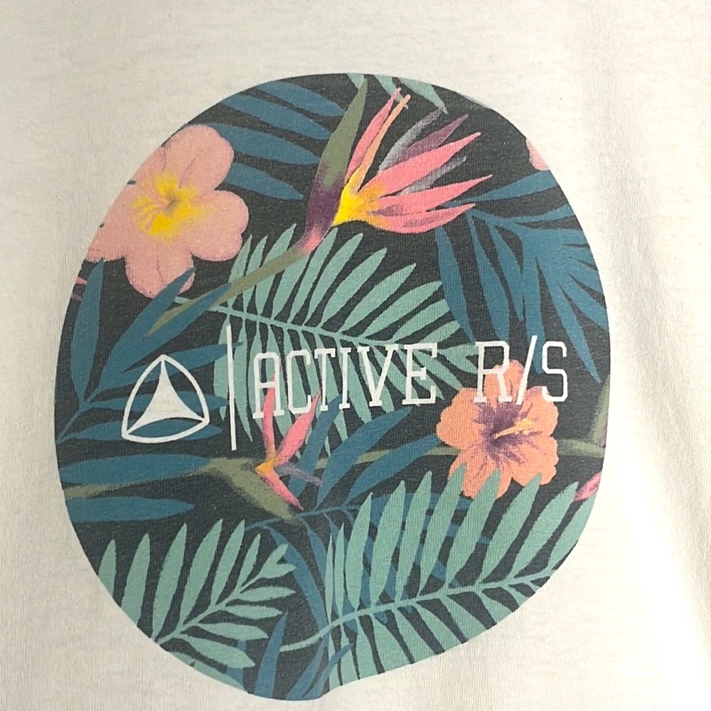 ACTIVE Ride Shop Tropical Island Distressed Tee - Picture 5 of 6
